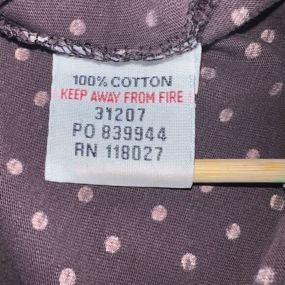 Mini Boden, Brown Polka Dot Long Sleeve T-Shirt, Bow Detail, Size 9-10Y - Picture 7 of 10